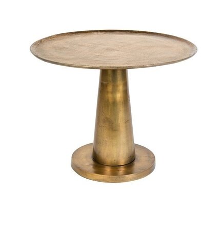 Dutchbone Braza Square Counter Table - Brass