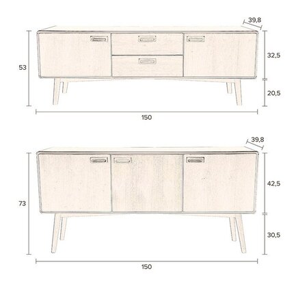 Dutchbone Juju Sideboard