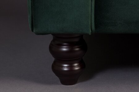 Dutchbone Chester Sofa velvet Dark Green