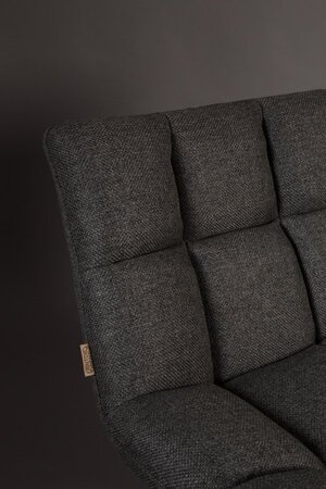 Dutchbone Bar Lounge Chair - Dark Grey