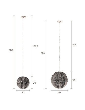 Dutchbone Cooper Pendant Lamp Round-40