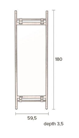 Dutchbone Riva Mirror