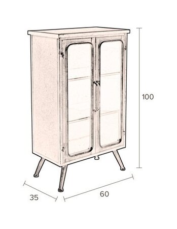 Dutchbone Denza Cabinet