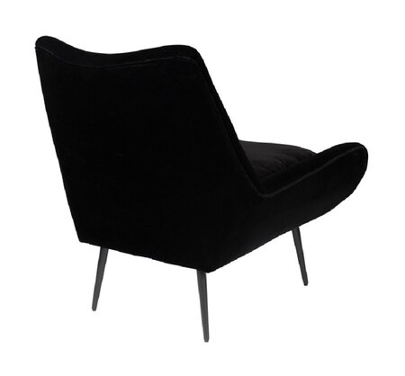 Dutchbone Glodis Lounge Chair - Nero