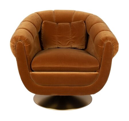 Dutchbone Member Lounge Chair - Whiskey