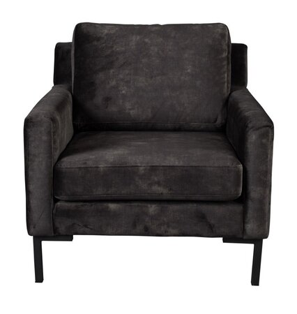 Dutchbone Houda 1-Seater - Anthracite