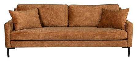 Dutchbone Houda 3-Seater - Caramel