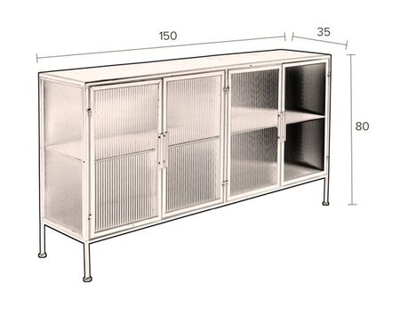 Dutchbone Boli Sideboard