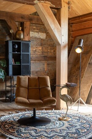 Dutchbone, Dutchbone Bar Velvet Lounge Chair