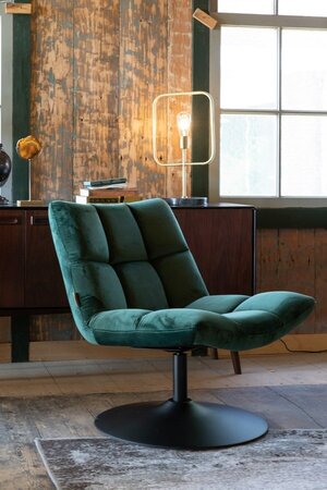 Dutchbone, Dutchbone Bar Velvet Lounge Chair