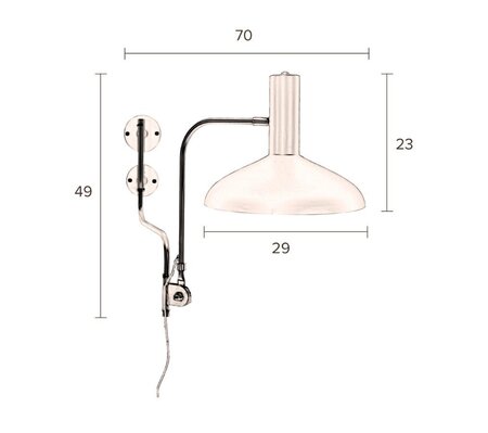 Dutchbone Devi Wall Lamp