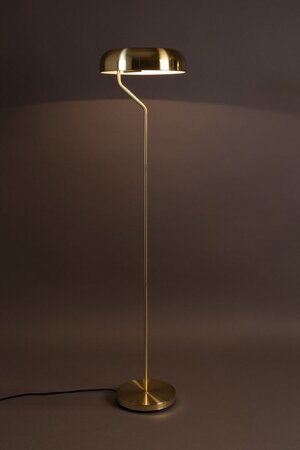 Dutchbone Eclipse Floor Lamp - Brass