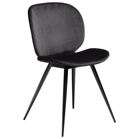 Dan-Form CLOUD Chair Meteorite Black Velvet