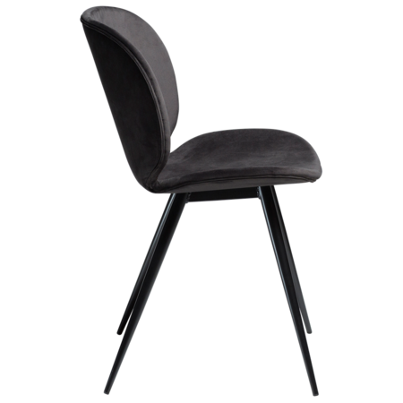 Dan-Form CLOUD Chair Meteorite Black Velvet