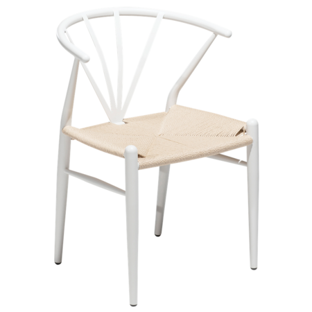 Dan-Form DELTA Chair White Lacquer Legs