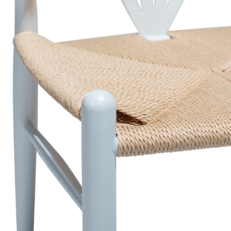 Dan-Form DELTA Chair White Lacquer Legs