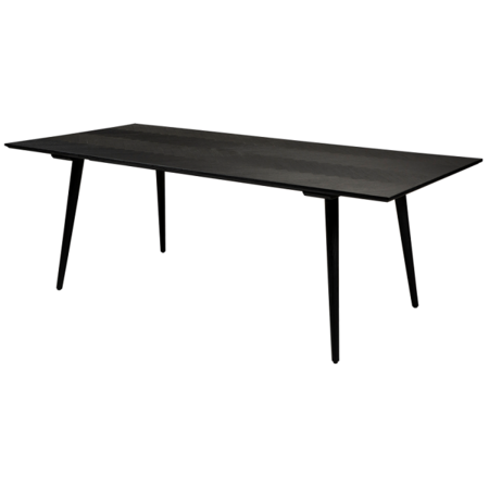 Dan-Form BONE table Black stained ash Rectangular top