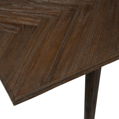 Dan-Form BONE table Reclaimed elm Rectangular top