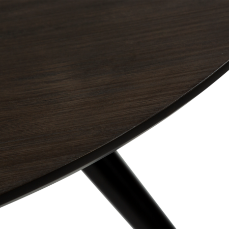 Dan-Form ECLIPSE table top Grey stained ash table top round