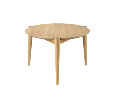 FDB Mobler Søs Couchtisch Ø55 - Natur / Natur