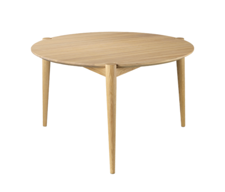 FDB Mobler D102 Couchtisch Ø70 - Natur / Natur