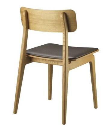 FDB Mobler J175 Åstrup Chair - Leather Brown