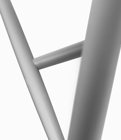 FDB Mobler J27C - Barhocker H 65cm - Buche Grau