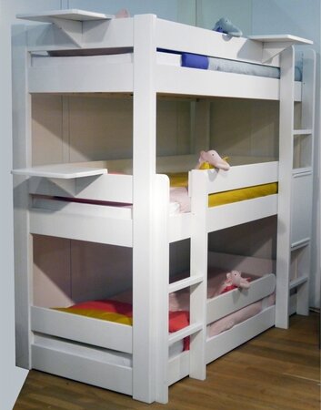 Mathy by Bols Dominique 196 Triple Bunk Bed Inseparable