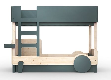 Mathy By Bols Stockbett Mit Bettschublade Discovery-Thunderstrome Grey