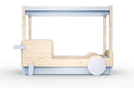 Mathy By Bols Himmelbett Mit Bettschublade Discovery - Powder Blue