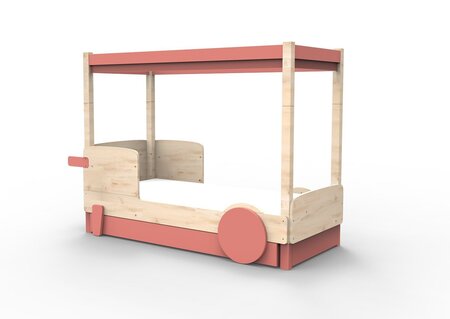 Mathy By Bols Himmelbett Mit Bettschublade Discovery - Koraal