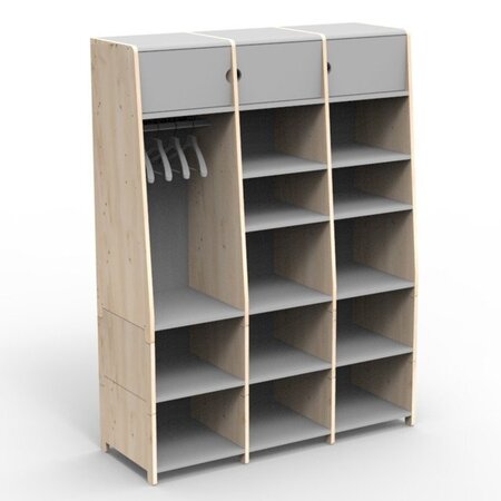 MATHY BY BOLS ASYMETRIE DREIFACHER-GARDEROBE - LARGE