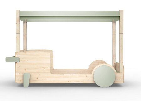 Mathy By Bols Discovery 1 Himmelbett - Moss Grey