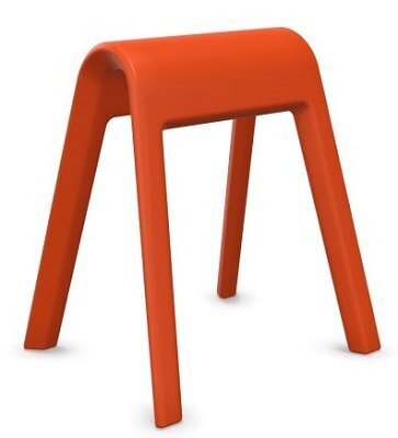 Wilkhahn Sitzbock Orangerot