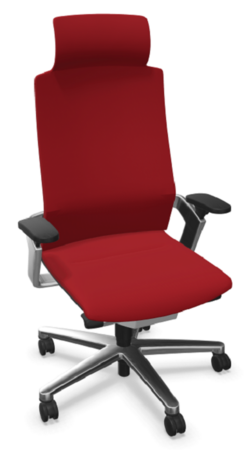 Wilkhahn ON Drehstuhl 175/7 - 89 rot - 89 rot