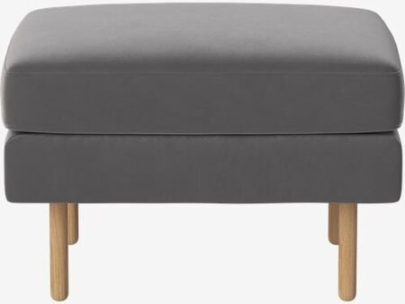 Bolia Scandinavia Remix Hocker - Daunen - 17 eiche geölt