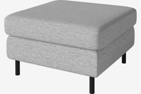 Bolia Scandinavia Hocker 70 - London-Flachgewebe-Hellgrau