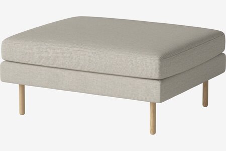 Bolia Scandinavia Remix Hocker 90 cm - London-Flachgewebe-Elfenbein