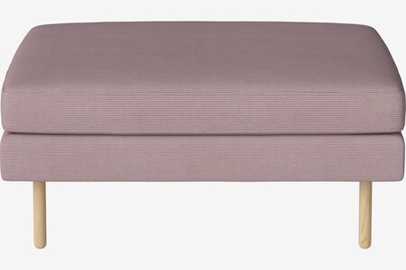Bolia Scandinavia Remix Hocker 90 cm - 17cm-weiß-pigmentierte-geölte-Eiche
