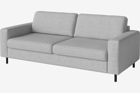Bolia Scandinavia 2½ Sitzer Sofa - London – Flach gewebt, Hellgrau