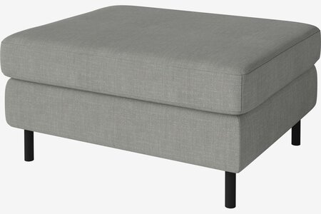 Bolia Scandinavia Hocker - 85 cm - Fawn - Flach gewebt, Light Grey