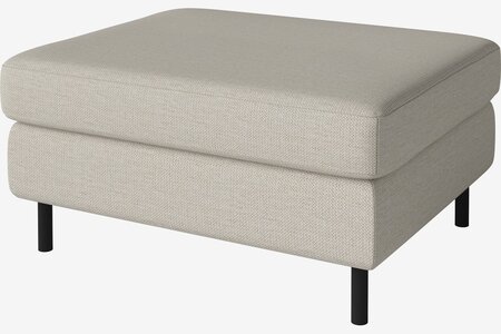 Bolia Scandinavia Hocker - 85 cm - London – Flach gewebt, Elfenbein