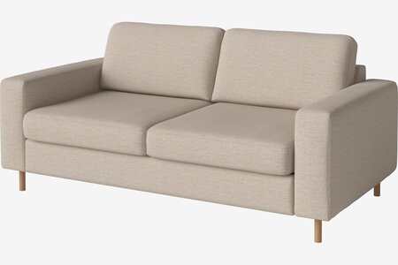 Bolia Scandinavia 2 Sitzer Sofa - London Flachgewebe Hellbeige