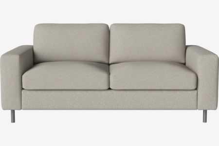 Bolia Scandinavia 2 Sitzer Sofa - 13 cm Edelstahl