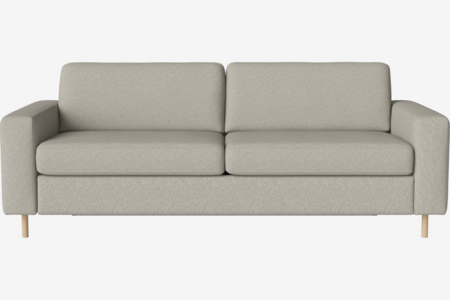 BOLIA SCANDINAVIA 3 SITZER SCHLAFCOUCH MIT INTEGRIERTEN RÄDERN KALTSCHAUM MATRATZE