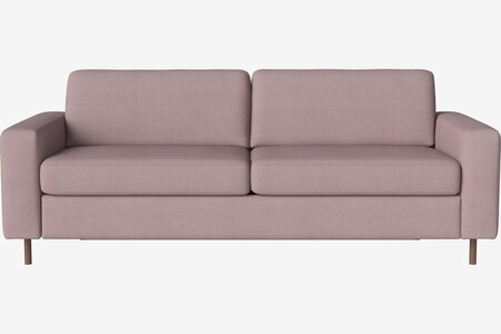 Bolia Scandinavia 3 Sitzer Schlafcouch Kaltschaum Matratze - 13cm-geöltes Walnussholz