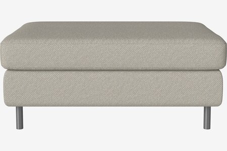 Bolia Scandinavia Hocker 100 x 70 cm - 13 cm Edelstahl