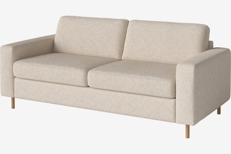 Bolia Scandinavia 2½ Sitzer Schlafcouch Mit Integrierten Rädern - Monza-Boucle-Beige