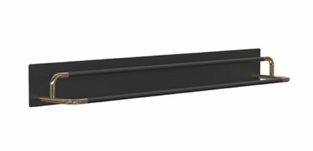 Frost RADA 600mm - Schwarz Matt/Gold Poliert