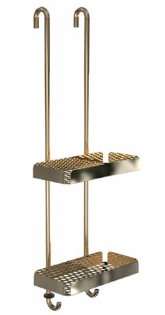 Frost DUSCHABLAGE 6, Dopple - Gold Poliert